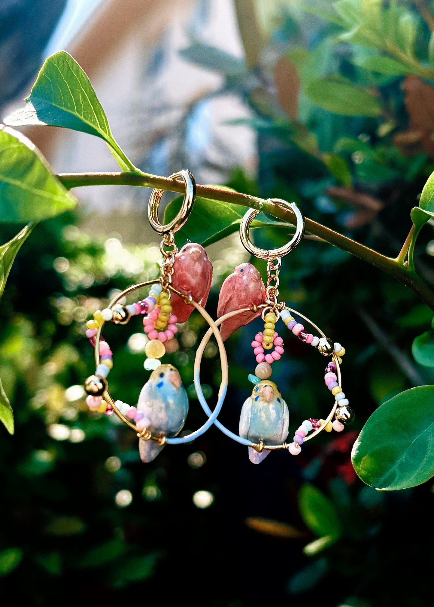 Aretes periquitos