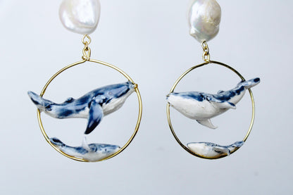 Aretes ballena