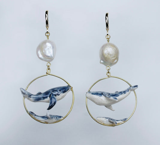 Aretes ballena