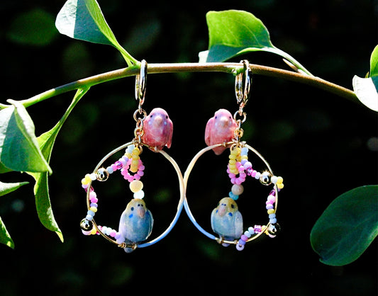 Aretes periquitos