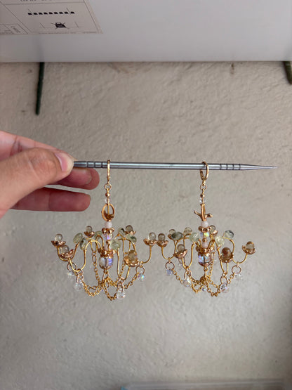 Aretes candelabro
