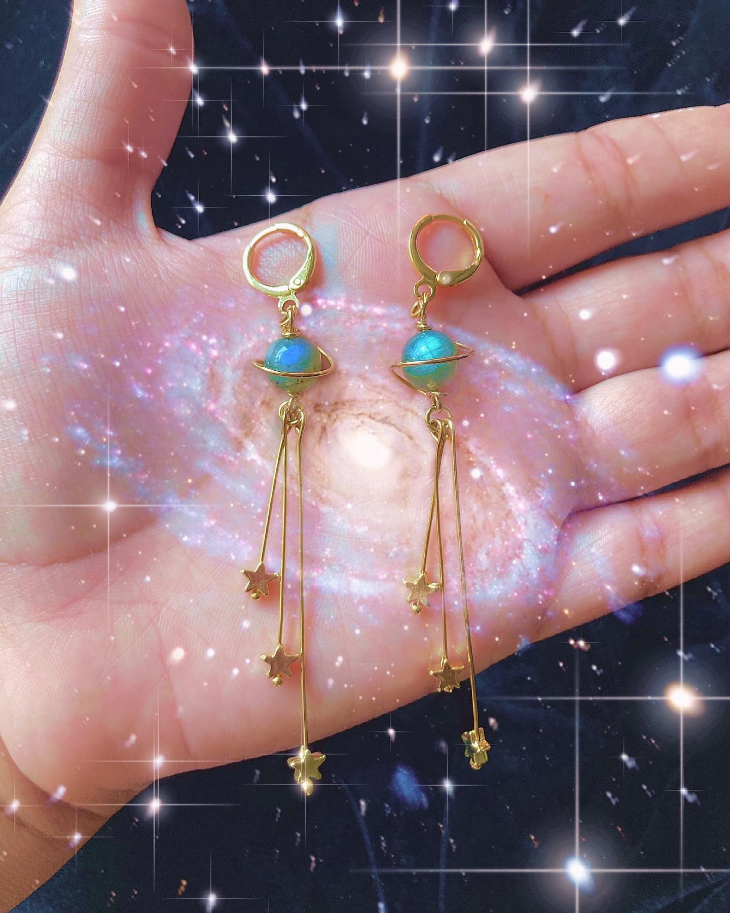 Aretes Andromeda labradorita